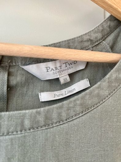 Part Two pure linen dress uk10