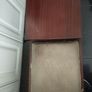 Mahogany telephone table with seat Image 2
