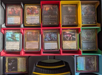 Magic the Gathering Commander Decks including Necrons, Valgavoth, and 20 Ways to Win