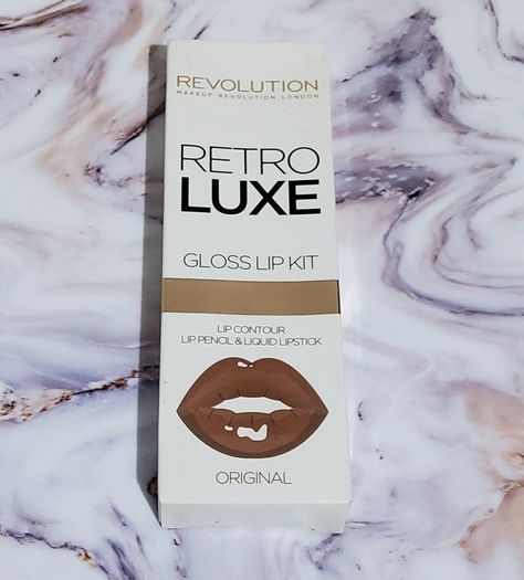 Revolution Retro Luxe Gloss Lip Kit - Original - New