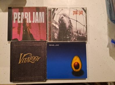 3 Pearl Jam Albums on CD