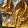 Girls  Rainbow Print Fleece Lined Rubber Jacket Age 6-7 years Image 5