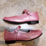 Petasil baby pink patent leather Mary Jane style shoes, size UK 1 / EU 33. Image 5