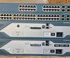 Cisco Networking Lab Bundle 2x Cisco 2800 Routers + 2x Catalyst 3560G Switches
