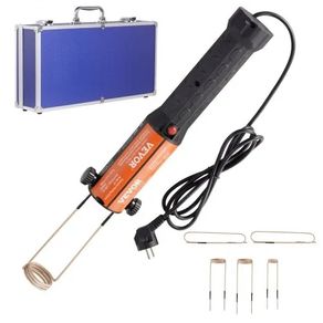Magnetic Induction Heater Kit, 1000w Induction Heater Hand-held, Bolt Induction Heater with 8PCS Induction Coils, 220V Flameless Induction Heater Bolt Remover for Removing Rusty Bolts and Nuts