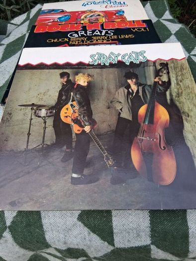 Stray Cats 1st Album &2 X Rock N Roll Vinyls