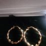 9ct gold Earrings Image 3