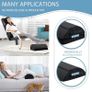 Foot Rest for Under Desk at Work, Adjustable Desk Footrest for Office Chair & Gaming Chair,Ergonomic Footrest Pillow Desks Foot Stool for Home Airplane Car to Relieve Back Knee Pain Image 6