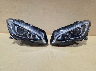For Mercedes Benz CLA W117 2014-2019 Headlights Headlamps LED Halogen Xennon Hid