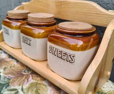Vintage Kitchen Cannisters