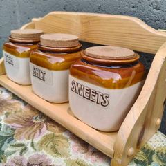 Vintage Kitchen Cannisters