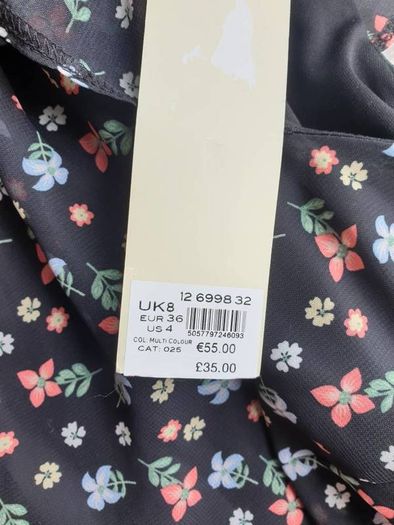 Dorothy Perkins flower dress uk8 rrp 55