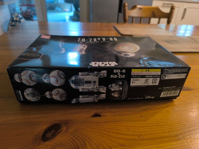 Bandai 1/12 Star Wars BB-8 & R2-D2 Model Kit (OOP / Out of Production)