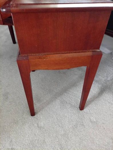 stag bedside tables