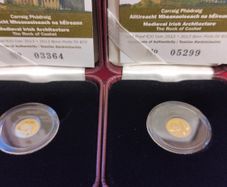 2 gold coins The Rock of Cashel