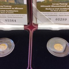 2 gold coins The Rock of Cashel