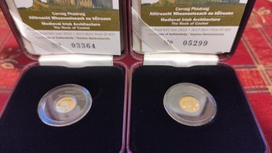 2 gold coins The Rock of Cashel
