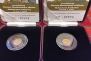 2 gold coins The Rock of Cashel