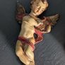 Set of 3 antique Angel holy-water font Image 3