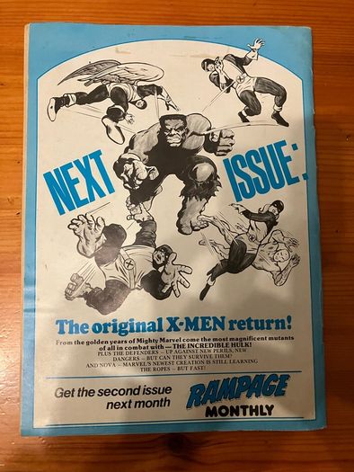 Comic: 'Rampage Monthly' no. 1 / July 1978