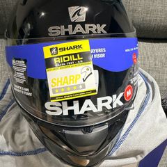 Shark Ridill Full Face Motorcycle Helmet Gloss Black M