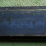 Antique Big Knife Sharpening Fine Stone With Wooden Case. Image 2