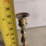 Vintage Solid Brass Candlestick Holder Image 3
