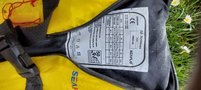 life vest + 2 paddles