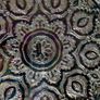 Middle Eastern Style Decorative Round Glass Serving Tray Image 9
