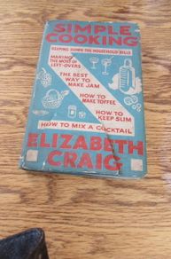 Vintage Cookery Book for Sale