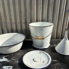 Antique Enamel ware items