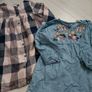 Girls 2 smock dresses age 3years Image 3