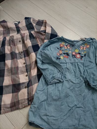 Girls 2 smock dresses age 3years