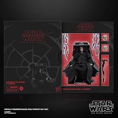 Star Wars Black Series: Emperor Palpatine and Throne 6'' Exclusive