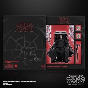 Star Wars Black Series: Emperor Palpatine and Throne 6'' Exclusive