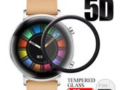 5D Curved Edge Full Coverage Soft Clear Protective Film Cover For Huawei Watch GT 2 42MM Screen Protector Guard (Not Glass)
