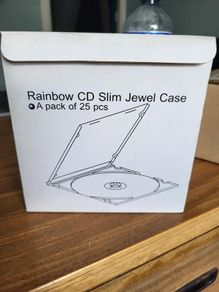 CD Cases 25 Pack