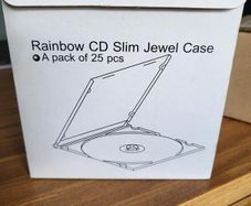 CD Cases 25 Pack