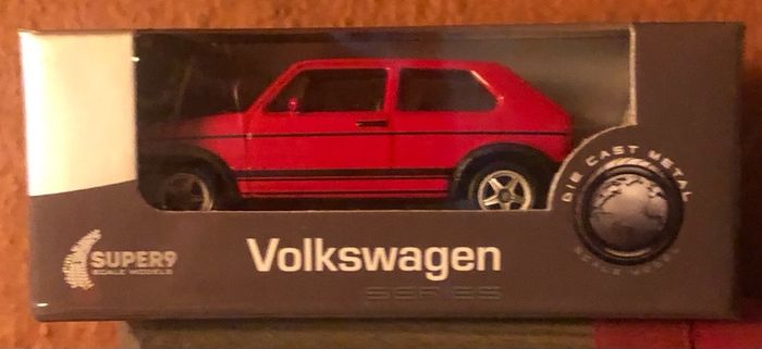 Welly 1/60 Volkswagen Golf & Honda Civic
