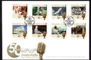 2014 Isle of Man 50th Anniversary of Manx Radio Commemorative Stamps First Day Cover (FDC)