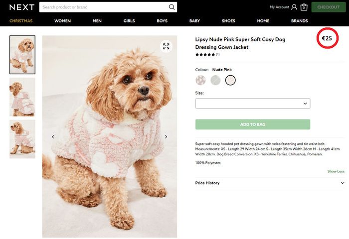 Dog Dressing Gown