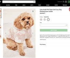 Dog Dressing Gown