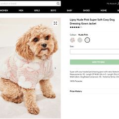 Dog Dressing Gown
