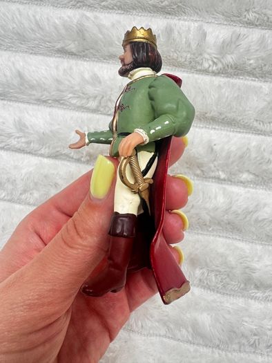 Vintage 2002 Papo Figurine Medieval Royal King Collectible Figure approx. 9 cm. Used Please see photos