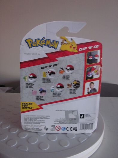 New Pokemon Clefairy & Heal Ball Clip N Go