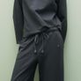 ZARA 100% cotton set plush trousers M and sweatshirt S Image 8