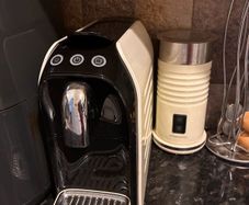 coffee machine and frother