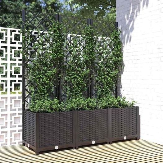 Garden Black 120 x 40 x 136 cm