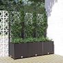 Garden Black 120 x 40 x 136 cm Image 3