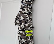 Light Dog Rain Coat Large